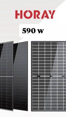 Сонячна панель HORAY Solar 590W (двостороння) Н590 фото