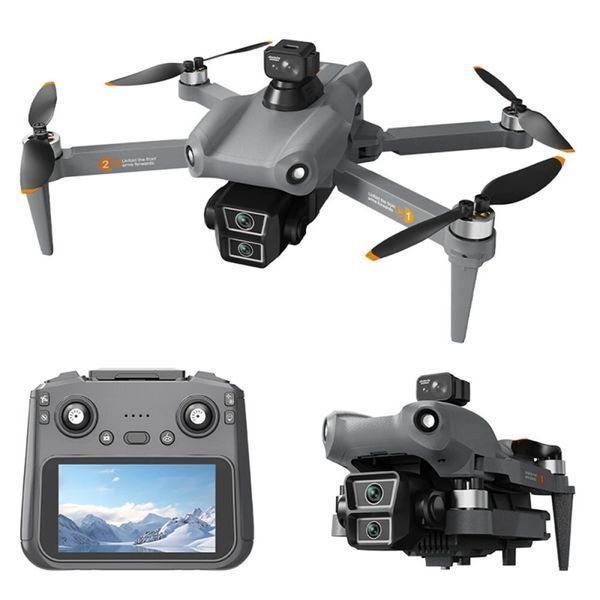 Професійний дрон квадрокоптер L300 Ultra max з пультом, екраном 5,9", GPS і камерою 4K &mdash; до 28 хвилин польоту L300UM фото