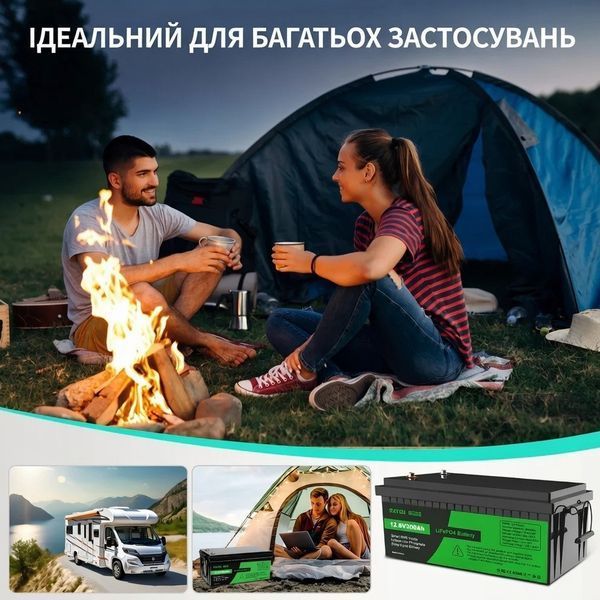 Акумулятор DATOU BOSS LiFePO4 12 V / 300 Ah (3840 Wh) для систем резервного живлення (UPS) вдома 17110 фото