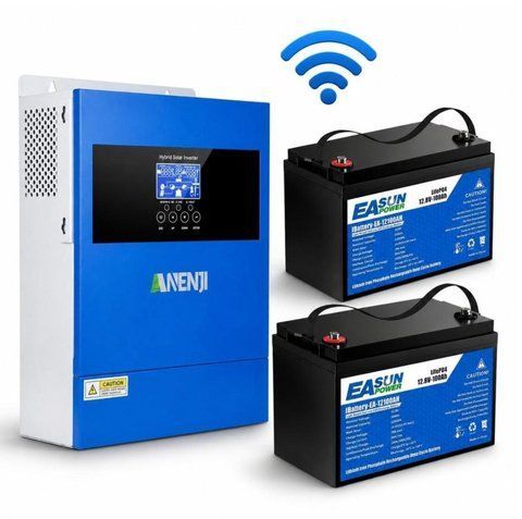 Комплект резервного живлення Anenji 4.2 кВт 1 фаза ANJ-4000W-24V Easun Power