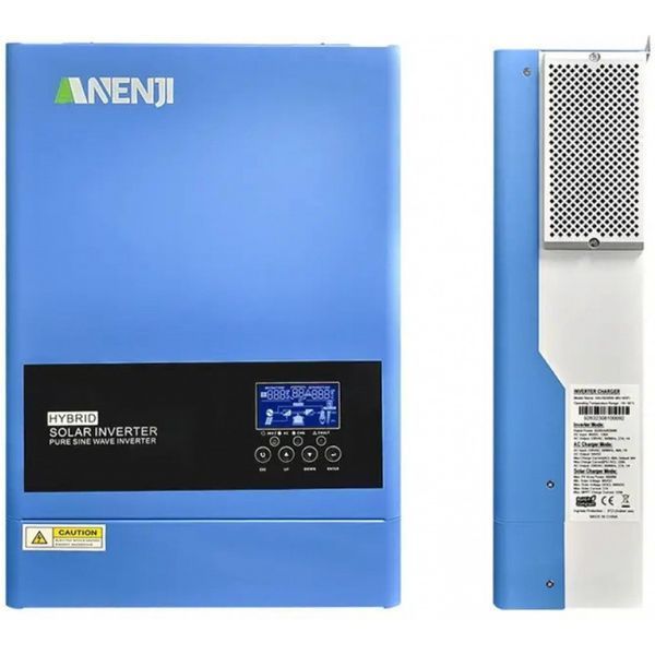 Комплект Anenji 6,2 кВт інвертор WiFi з низьким рівнем шуму + акумулятор 48V/120Ah Dipower 6 кВт/г ємність резерв живлення 17085 фото