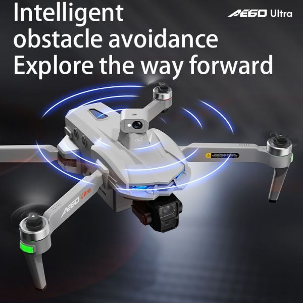 Професійний квадрокоптер AE60 Ultra 10 км, 4K камерою, 3-осьовим стабілізатором і екраном в пульті AE60ULTRA фото
