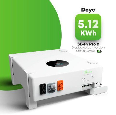 Deye SE‑F5 Pro‑C &ndash; LiFePO₄ акумулятор 5.12 кВт&middot;год | модульний ESS | масштабування до 32 модулів | BMS | LED дисплей | Wi‑Fi / Bluetooth D.PRO-C5 фото