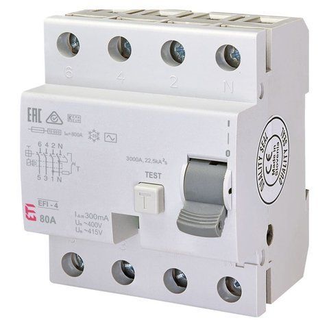 Диф. реле EFI-4 80/0,3 AC 2112350 фото