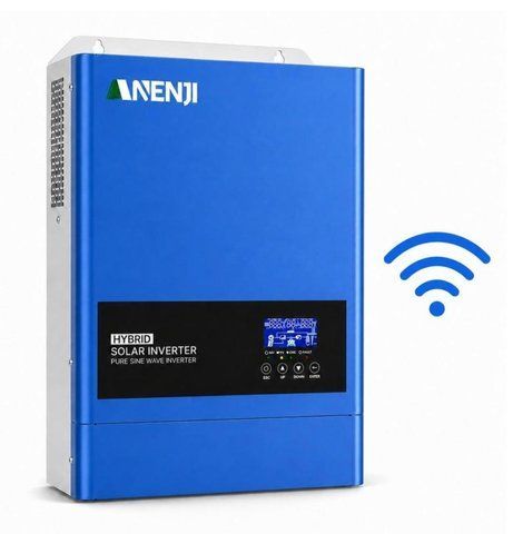 Гібридний сонячний інвертор Anenji 6.2 кВт 1 фаза ANJ-6200W-48V-W 2375811 фото