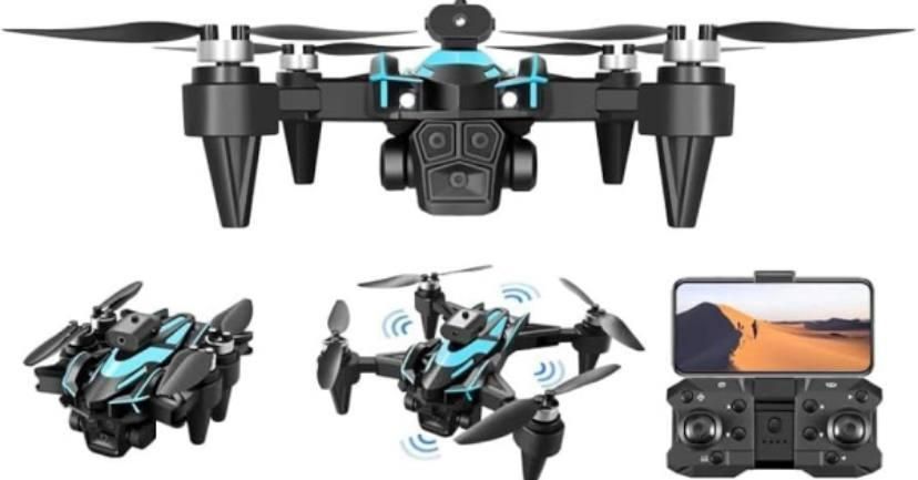 Квадрокоптер K12 MAX Mini Drone, FPV БК двигуни 100 м. до 20 хв К12 фото