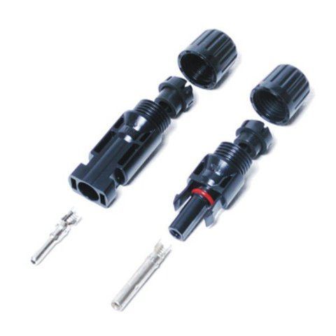 MC4 Connector пара (Male/Female) для сонячних панелей 1000V/1500V 19,9991 фото