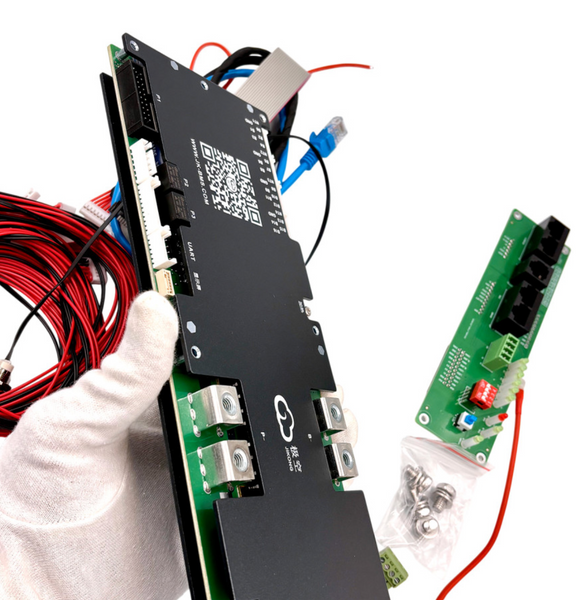 BMS JK PB2A16S20P V19 200A (2A балансування) для LiFePO4 / Li-ion / LTO з CAN, RS485, Bluetooth &mdash; сумісна з відомими ІНВЕРТОРАМИ JKBMS2A/200A/In фото