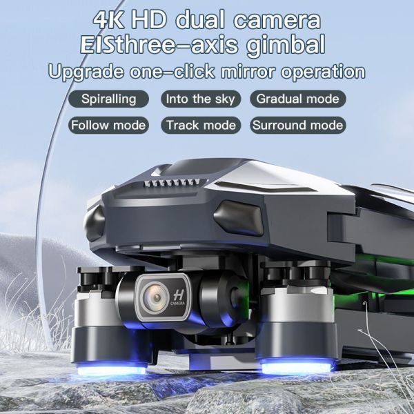 Квадрокоптер SJY X11 4K GPS з 3-осьовим підвісом, пульт з екраном 4.5", FPV до 5 км X11 фото