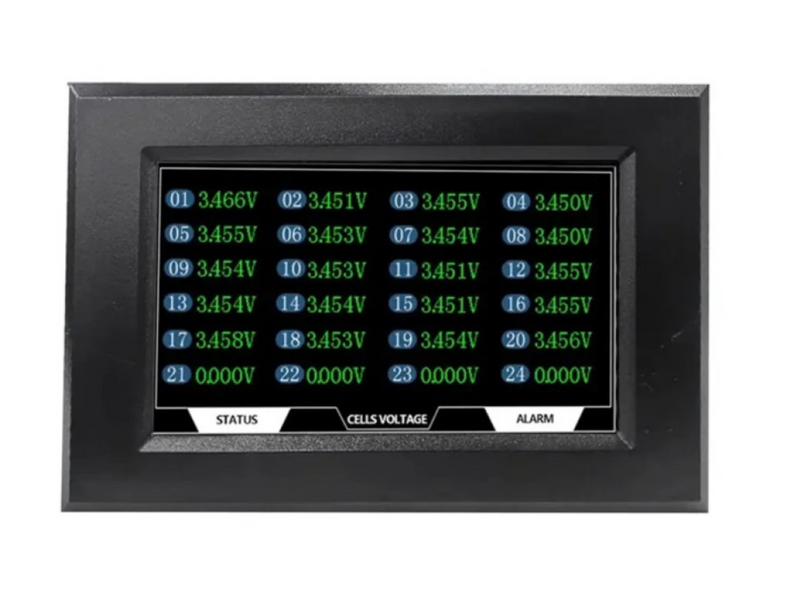 JK BMS LCD 4.3" сенсорний дисплей JiKong з кнопкою керування для акумуляторних систем JKBMS/LCD 4.3" фото