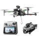 Квадрокоптер K19 MAX з GPS, пульт з екраном 5.9&Prime;, Wi-Fi FPV, безщіткові мотори, дальність до 1200 м, до 20 хв польоту, кейс K19MAX фото 2