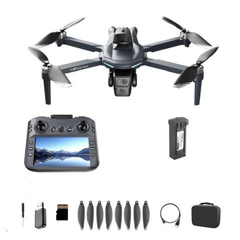 Квадрокоптер XT606 MAX з пультом і екраном GPS 4K FPV до 3 км XT606MAX фото