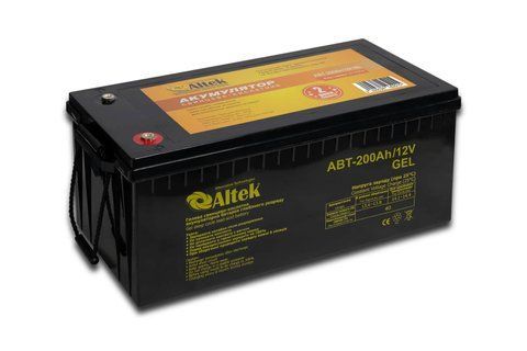 Акумулятор ALTEK ABT-200-12-GEL 2114224 фото