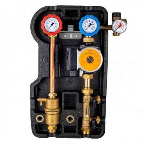 Дволінійна сонячна станція, 3/4″ М, 6 бар, 2-12 л/хв, GRUNDFOS SOLAR 25-65 2114414 фото