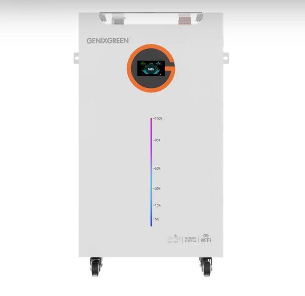 Акумулятор LiFePO4 GENIXGREEN ES-BOX34 MAX+ 16 кВт&middot;год 51.2V 314Ah, 10000 циклів, BMS, CAN, RS485, Wi-Fi es-box34-max-16 фото