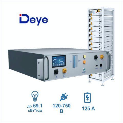 BMS Контролер HVB750V/100A-EU (до BOS-GM5.1), DEYE 87,0524 фото