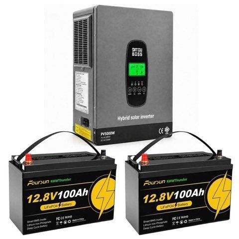 Комплект резервного живлення Datouboss 3.3 кВт 1 фаза DT-2433M Foursun