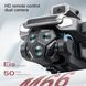 Квадрокоптер M66 MAX з пультом і екраном, FPV, подвійна камера, безщіткові мотори, складаний дрон M66MAX фото 5