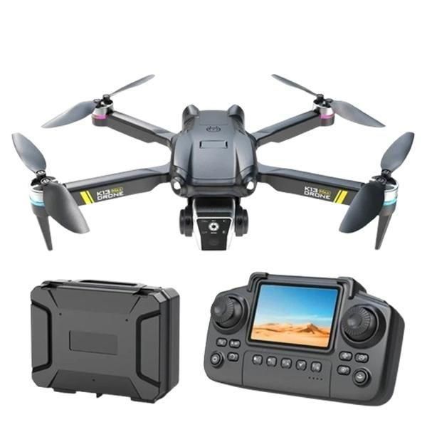Квадрокоптер K13 MAX з пультом і екраном FPV дрон з камерою без смартфона до 15 хв. до 150 м. K13MAX фото