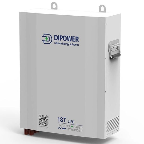 Акумулятор Dipower Wall Mounted 48V/120AH, 5760W*h BYD NMC, 13S1P, літій-іонний настінний 17056 фото