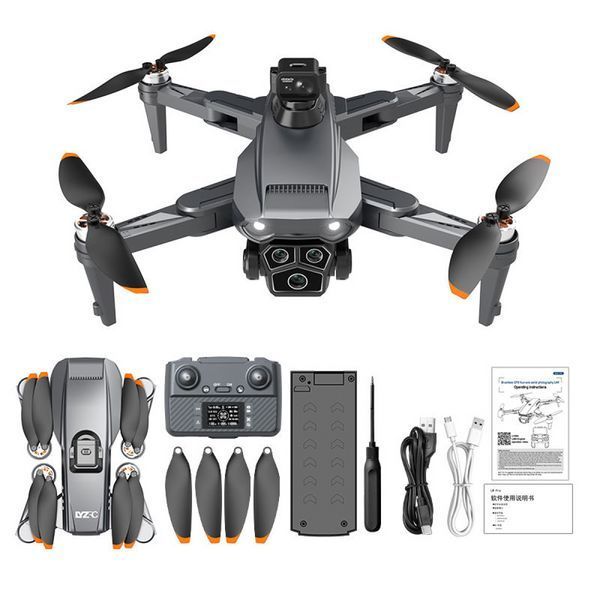 Професійний квадрокоптер LYZRC L103 WiFI Дрон GPS БК мотори 4K HD до 1.2 км. + кейс/зарядний пристрій L103 фото