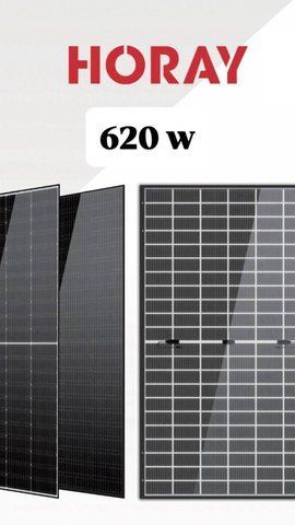 Сонячна панель HORAY Solar 620W (двостороння) Н620 фото