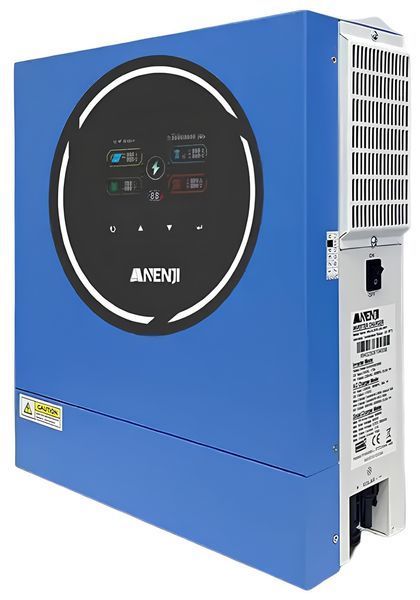 Комплект 5 кВт + 5.1 кВт*г інвертор Anenji з WiFi-модулем + акумулятор Datouboss LiFePO4 48V/100Ah для резервного живлення 17092 фото
