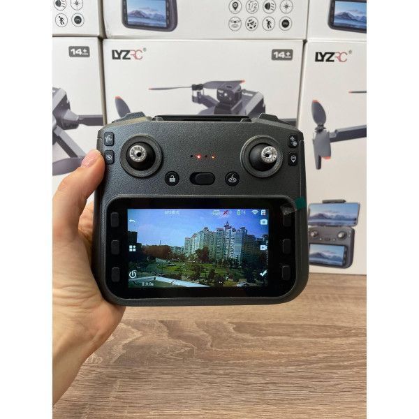 Квадрокоптер дрон L600-2 PRO MAX 4K (3 осі) з екраном &mdash; професійний квадрокоптер із камерою 3000 метрів 30 хв. L600.2 фото