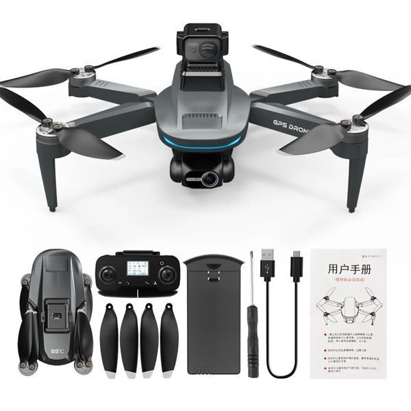 FPV квадрокоптер з 4K HD камерою LYZRC L200 PRO професійний, GPS, EIS, до 3 км дальність, 25 хв політ L200 фото