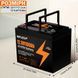 LiFePO4 12V 100Ah Акумулятор Mfuzop 1280Wh, 100A, BMS для ДБЖ з складними ручками 17108 фото 6